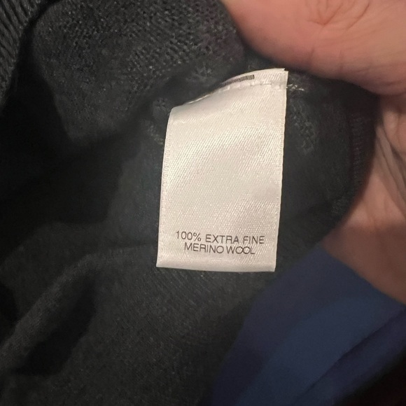 NWT Turnberry Extra Fine Merino Wool Men’s V Neck size‎ 4XT - Picture 4 of 4